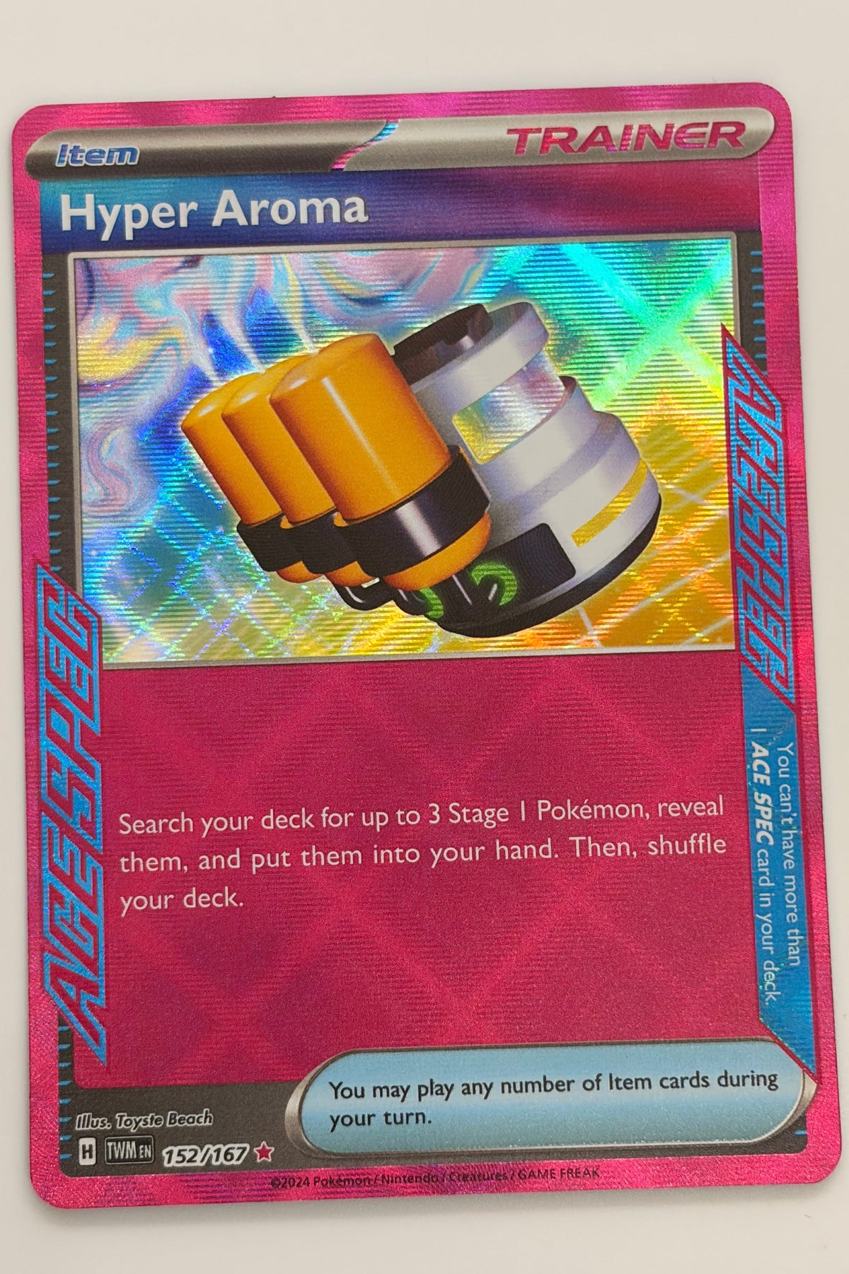 152/167 Hyper Aroma - ACE SPEC Rare