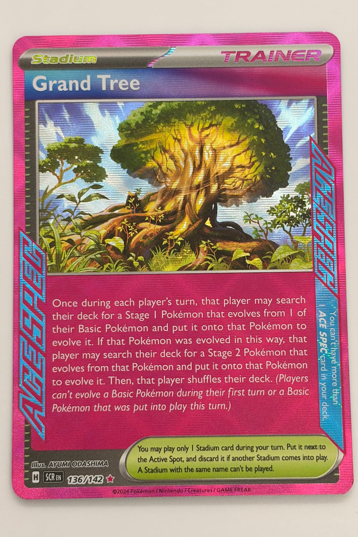 136/142 Grand Tree - ACE SPEC Rare