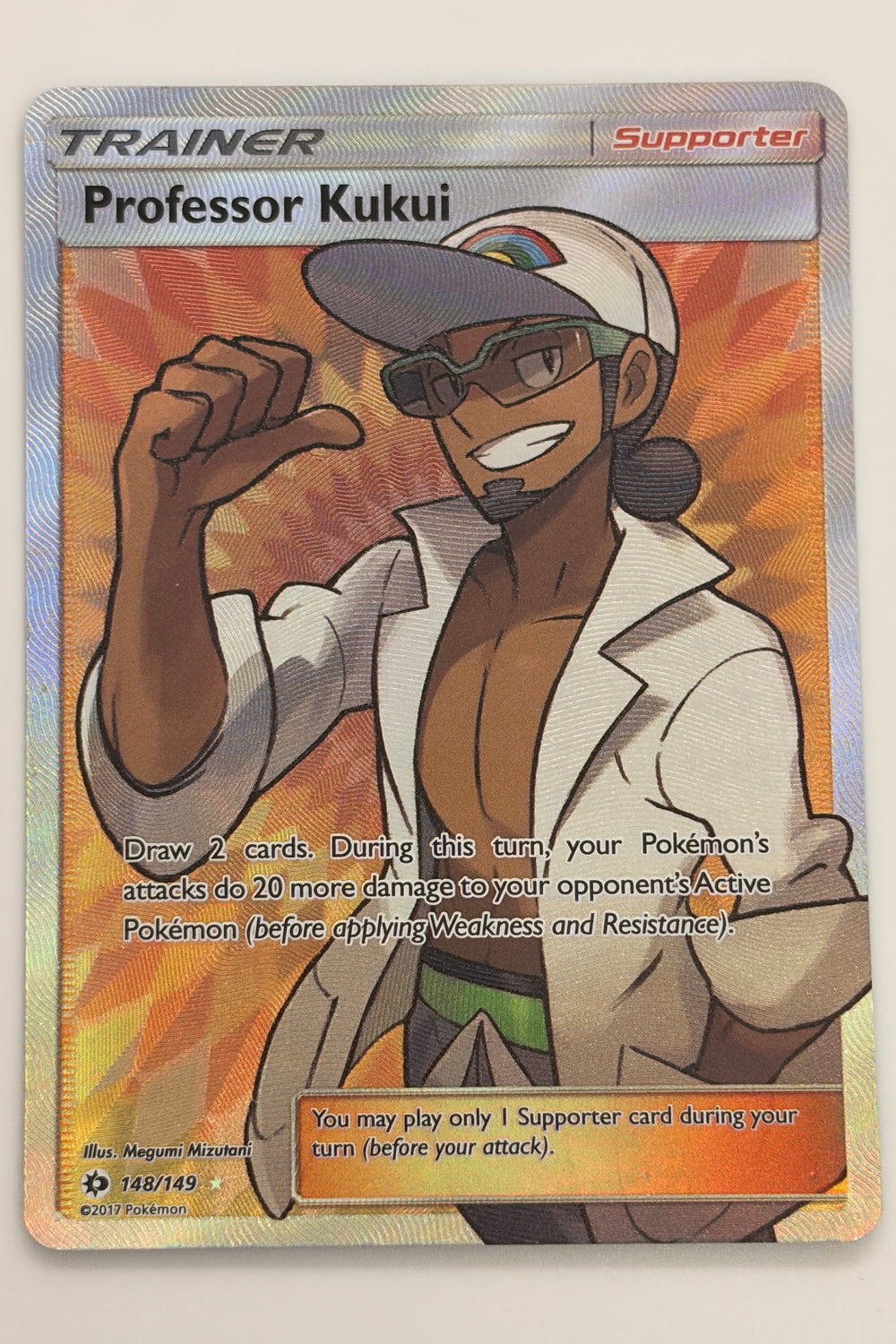 148/149 Professor Kukui (Full Art) - Ultra Rare MP