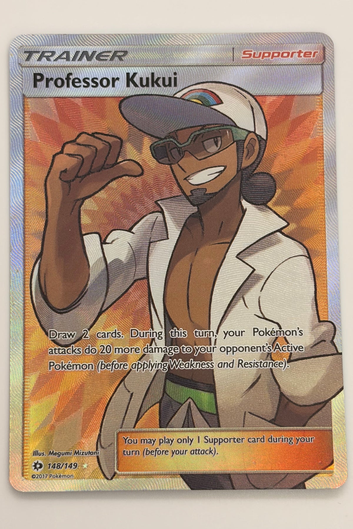 148/149 Professor Kukui (Full Art) - Ultra Rare MP