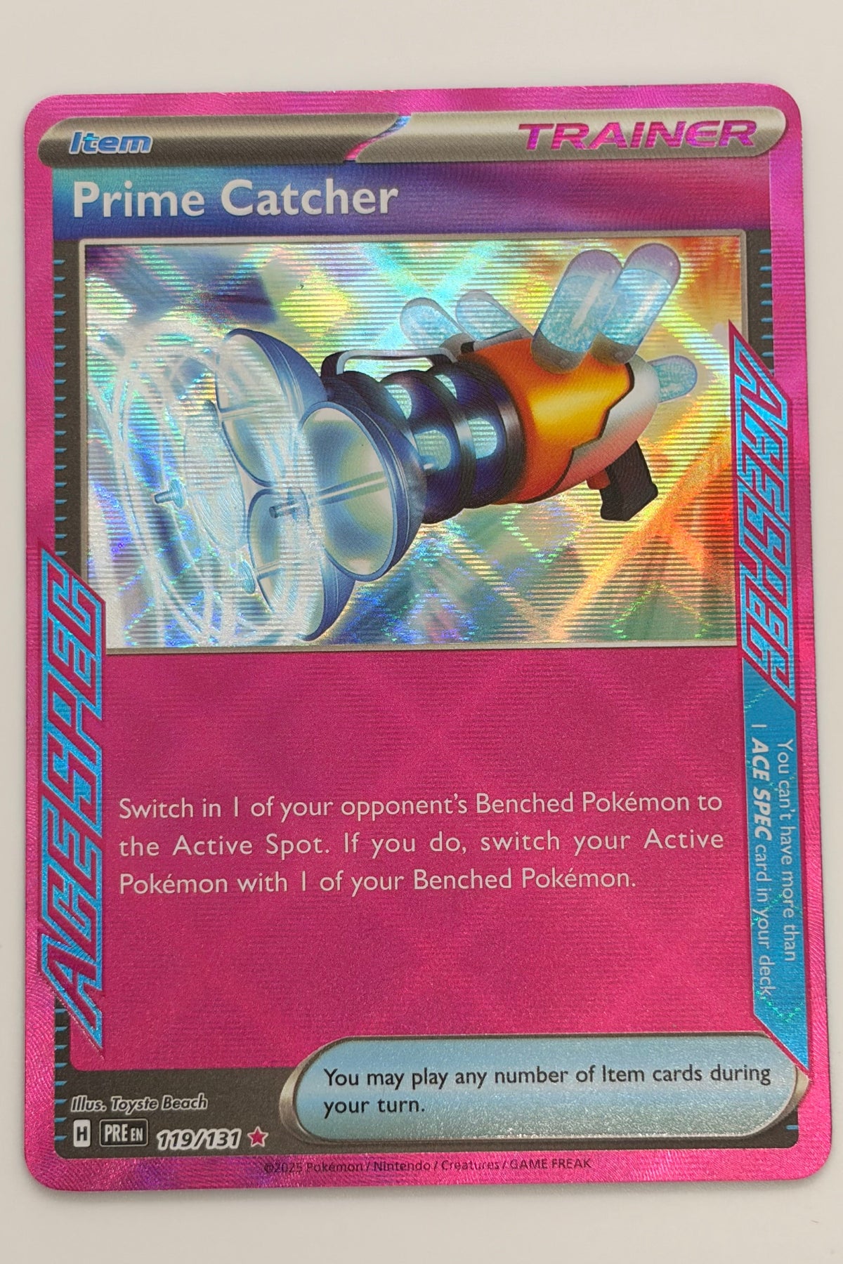 119/131 Prime Catcher - Rare