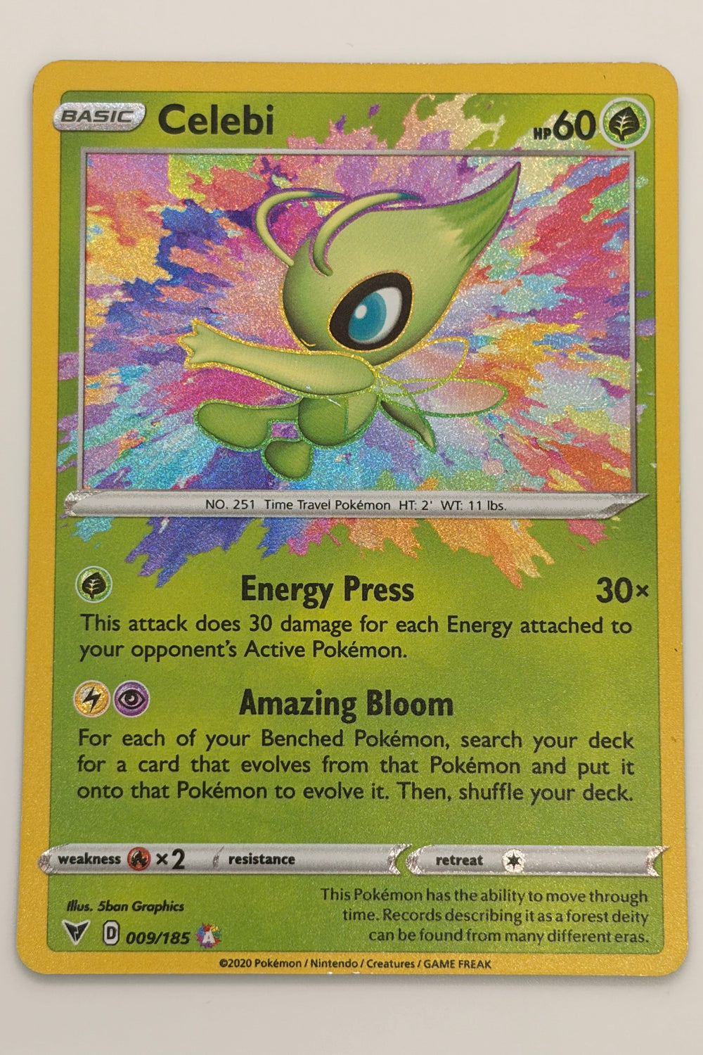 009/185 Celebi - Amazing Rare