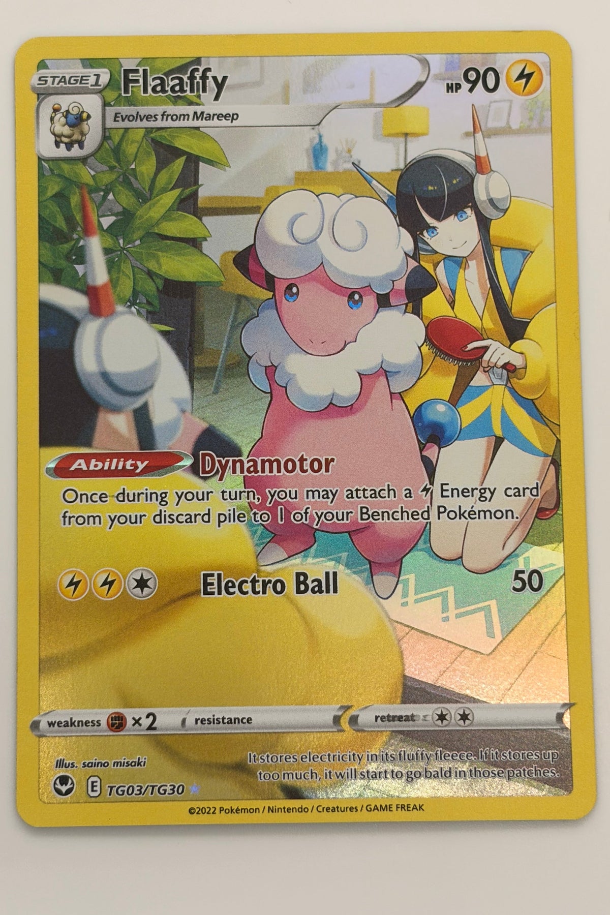 TG03/TG30 Flaaffy - Rare Holo LP