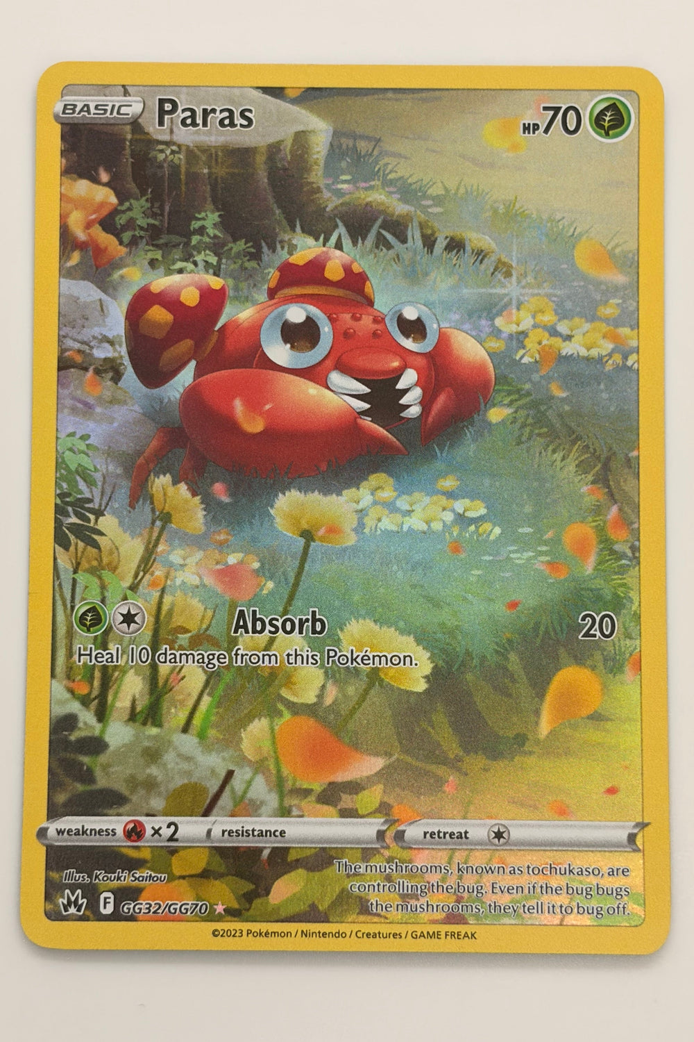 GG32/GG70 Paras - Rare Holo