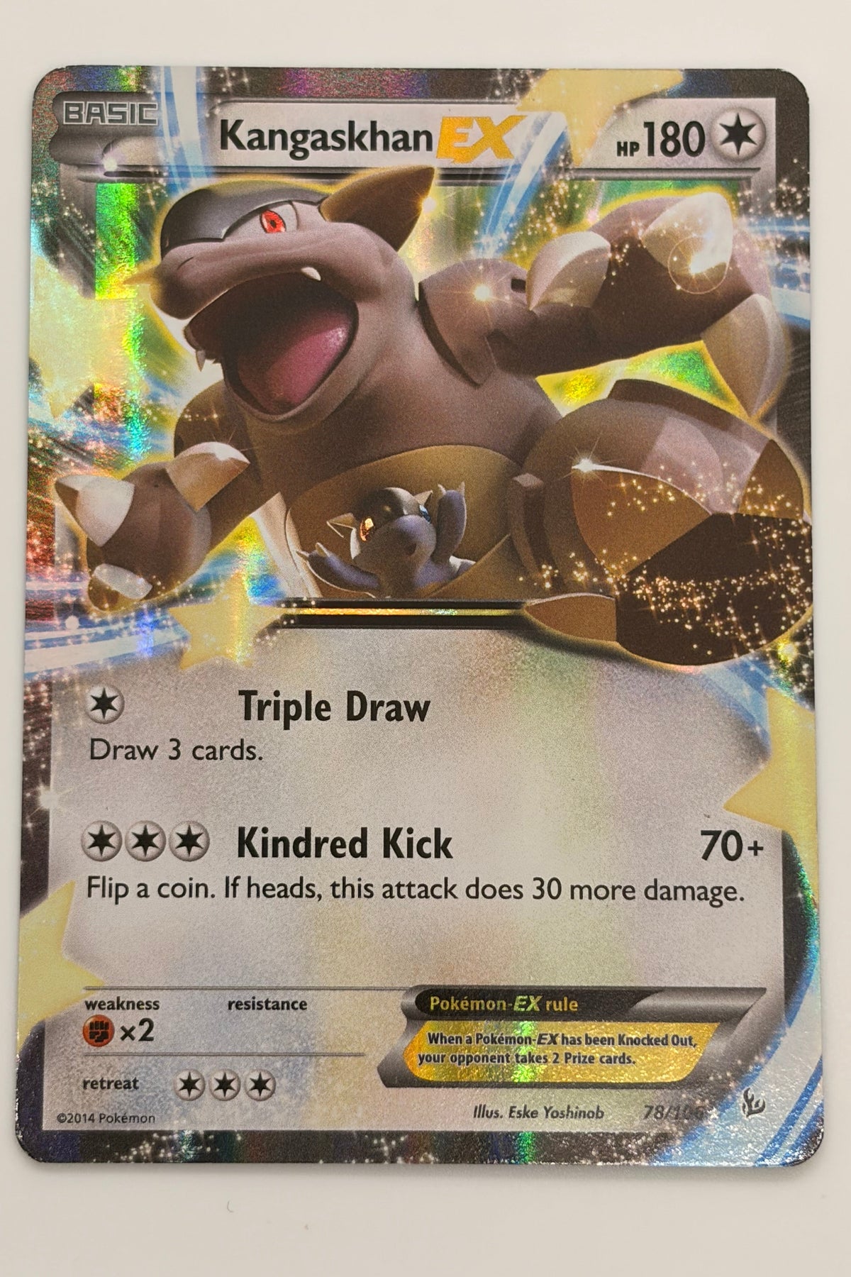 Kangaskhan EX 78/106 XY - Flashfire LP