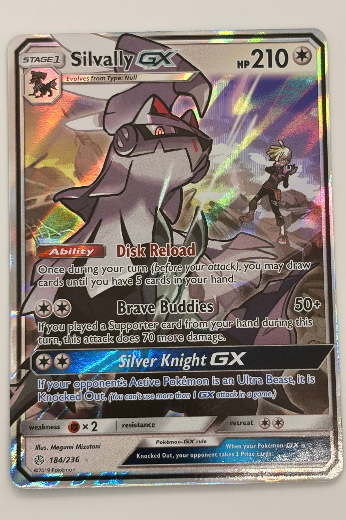 184/236 Silvally-GX - Rare Holo GX