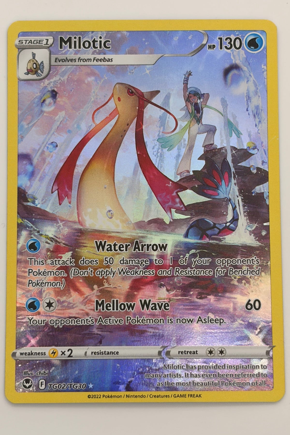 TG02/TG30 Milotic - Rare Holo