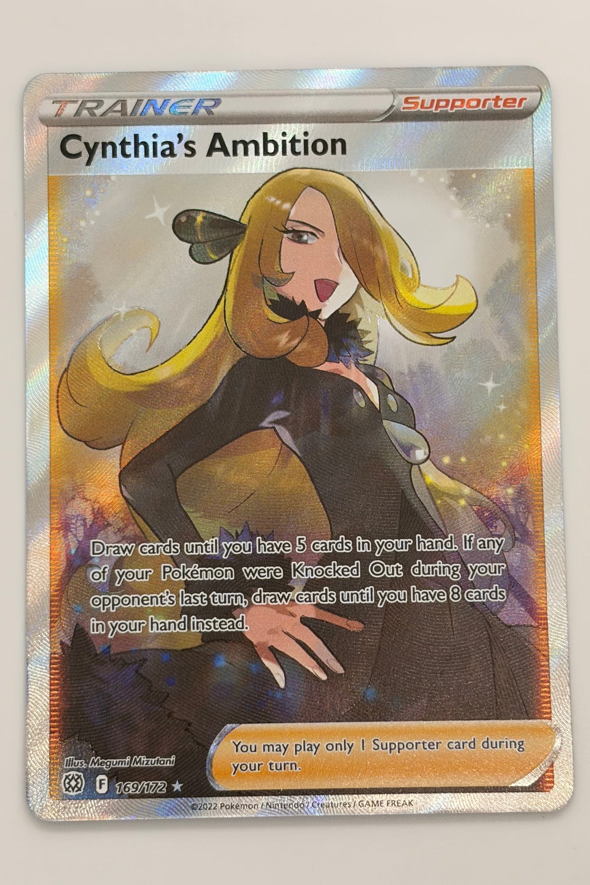 169/172 Cynthia's Ambition - Rare Ultra