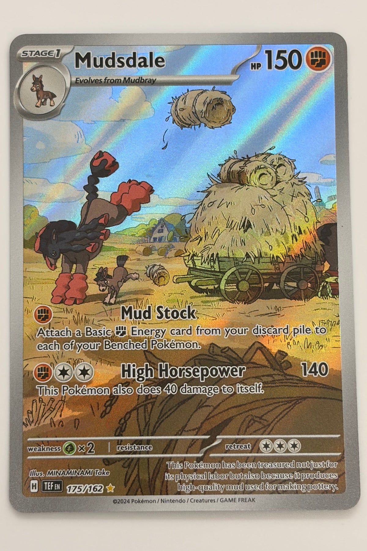 175/162 Mudsdale - Illustration Rare
