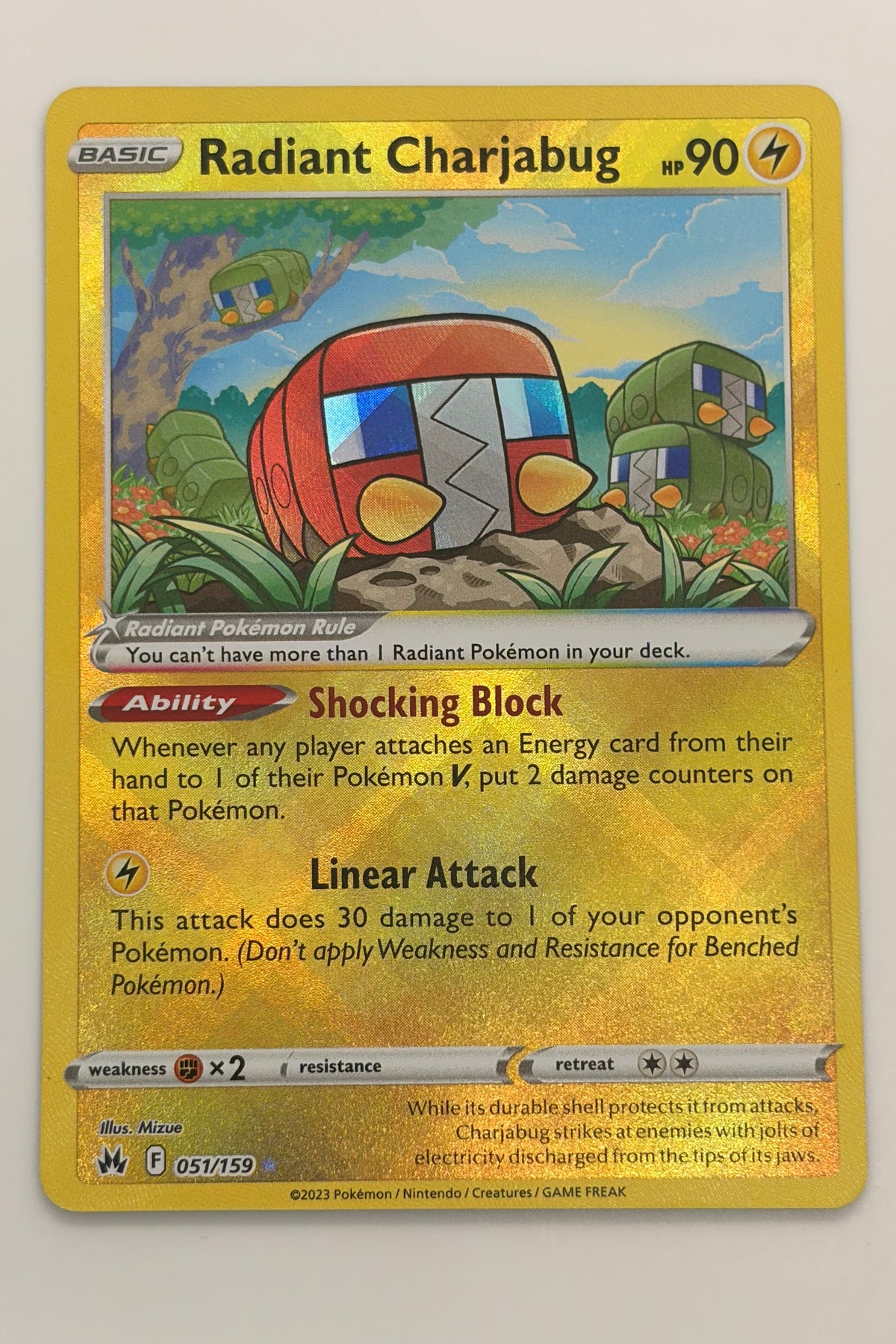 051/159 Radiant Charjabug - Radiant Rare