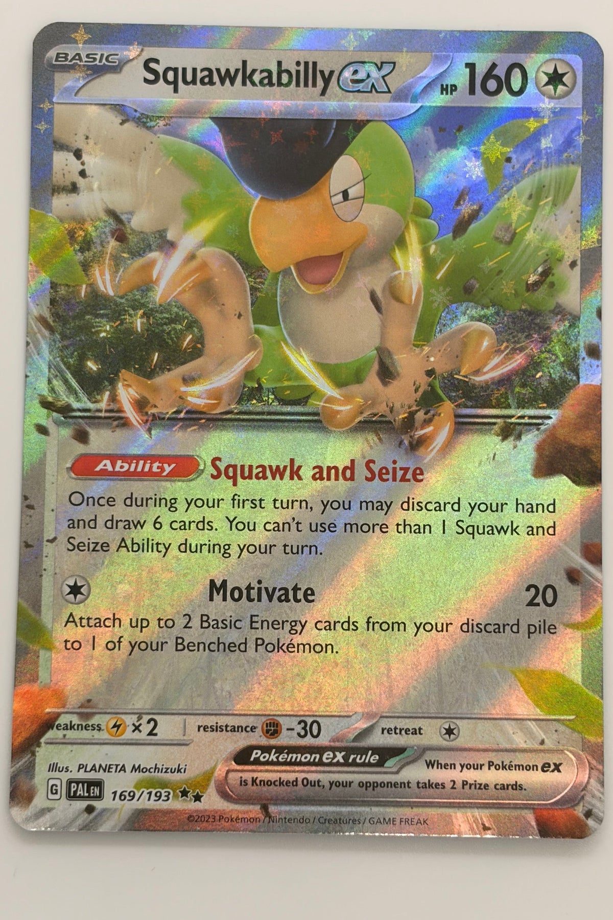 169/193 Squawkabilly ex - Double Rare