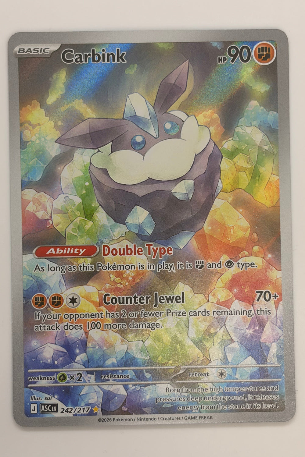 242/217 Carbink - Illustration Rare