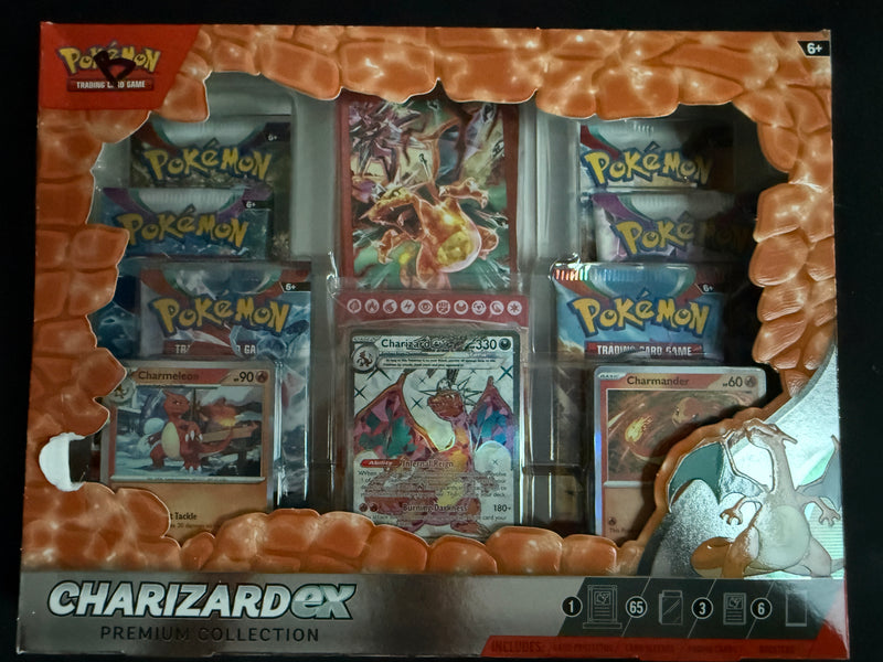 **DAMAGED** Pokemon - TCG - Charizard ex Premium Collection