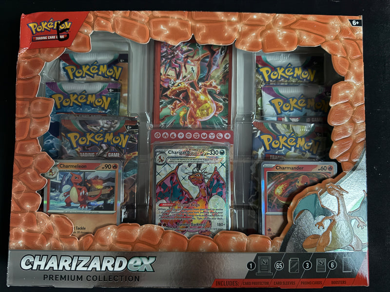 **DAMAGED** Pokemon - TCG - Charizard ex Premium Collection