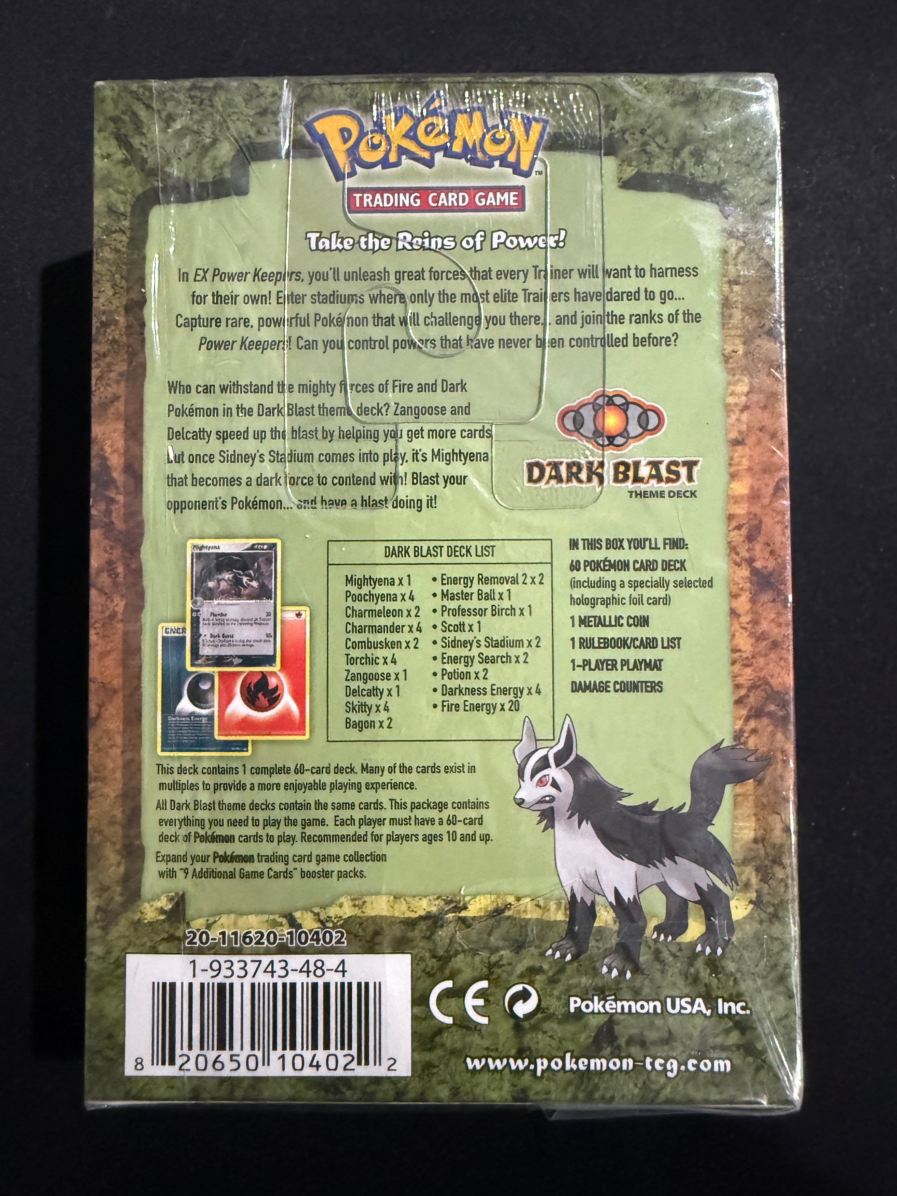 Pokemon - TCG - Ex Power Keepers Theme Deck - Dark Blast