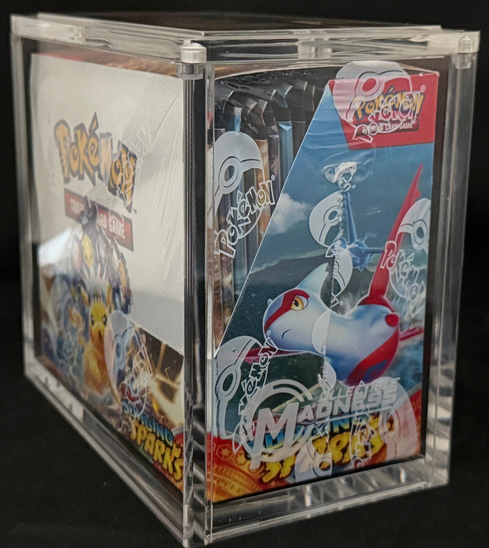 MADGuard Booster Box Acrylic Case | Magnetic Lid & Stackable