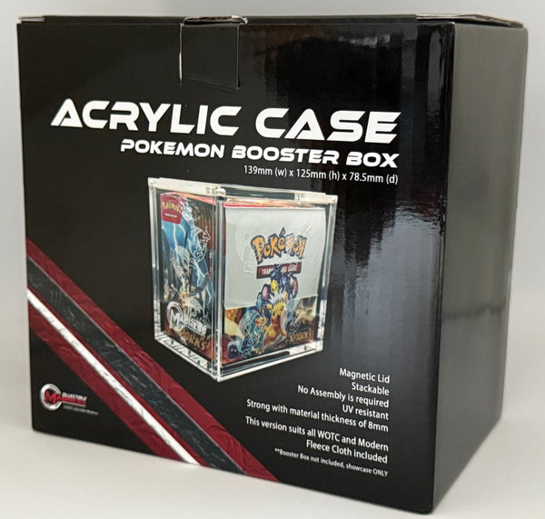 Acrylic Storage and Protection Case - Booster Box | Magnetic Lid | Stackable