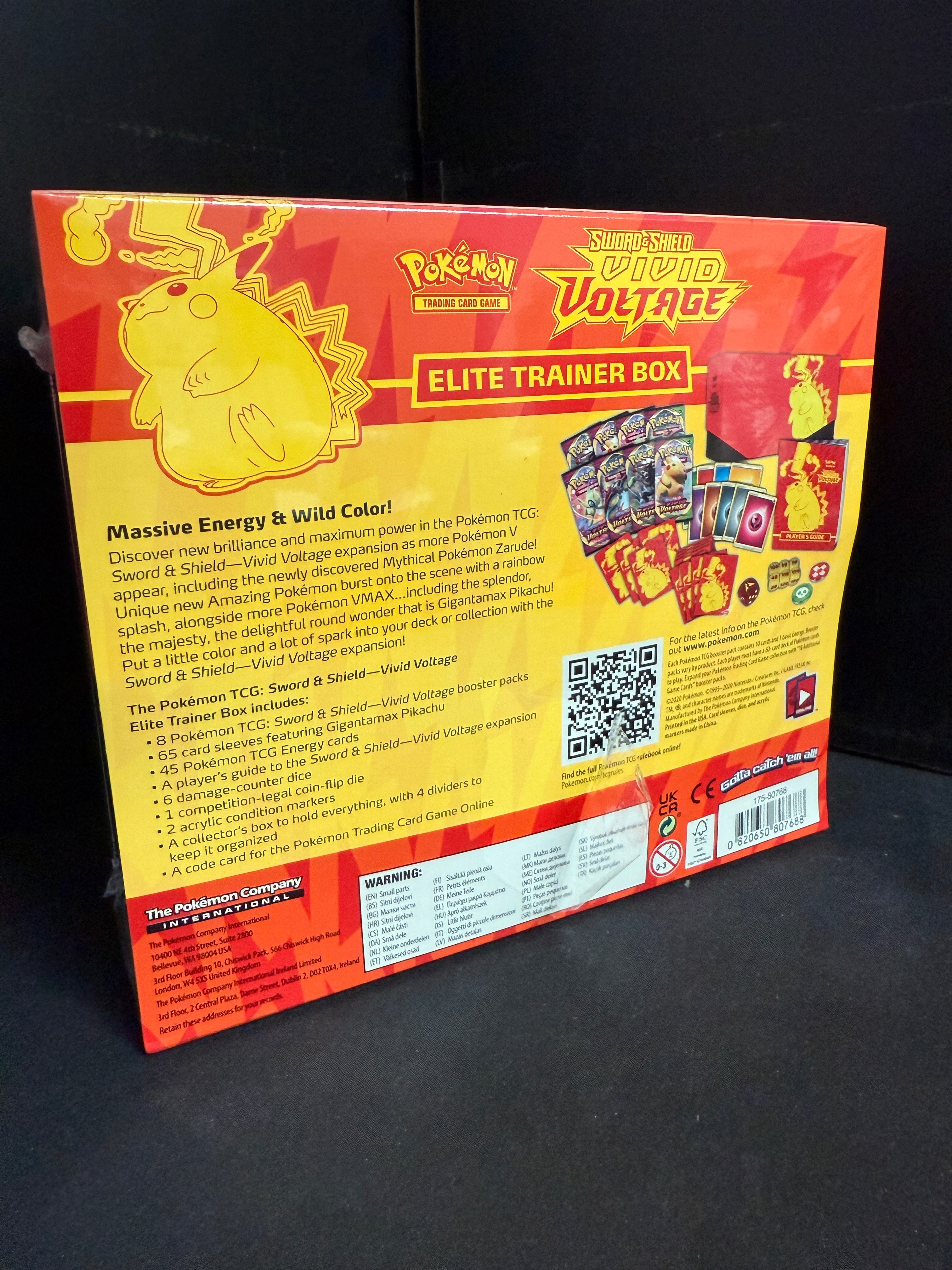 **RIPPED** Pokemon - TCG - Vivid Voltage Elite Trainer Box