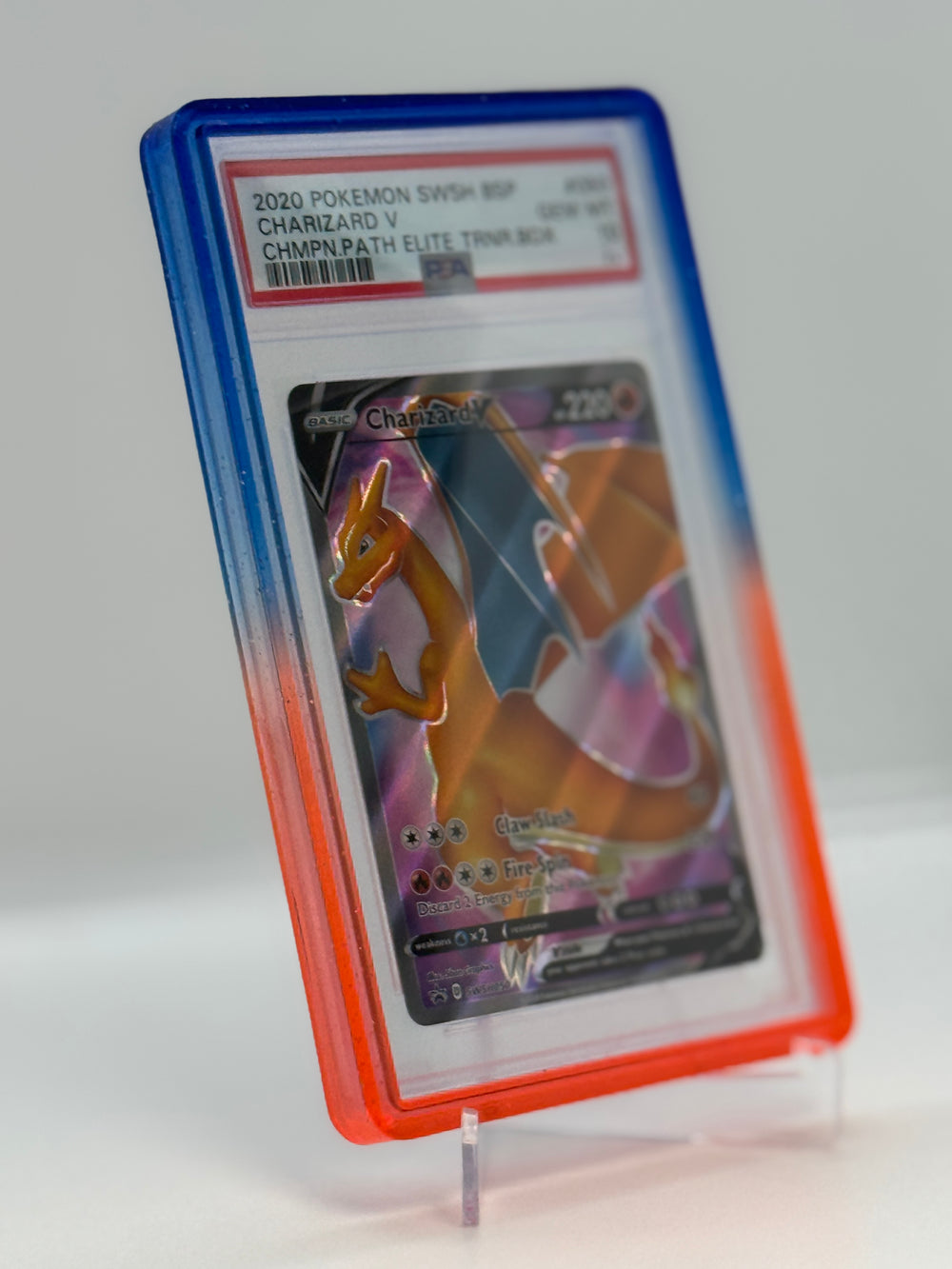 MADGuard TPU PSA Bumper Guard with Acrylic Plate – Crimson Horizon Gradient