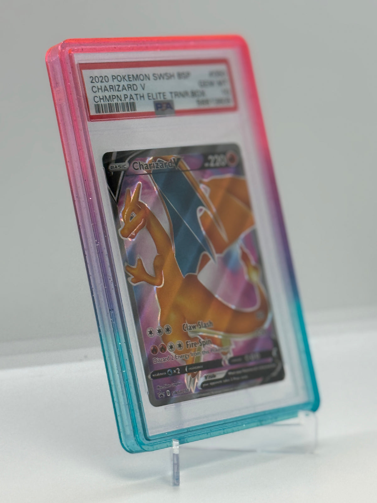 MADGuard TPU PSA Bumper Guard with Acrylic Plate – Flame to Frost Gradient