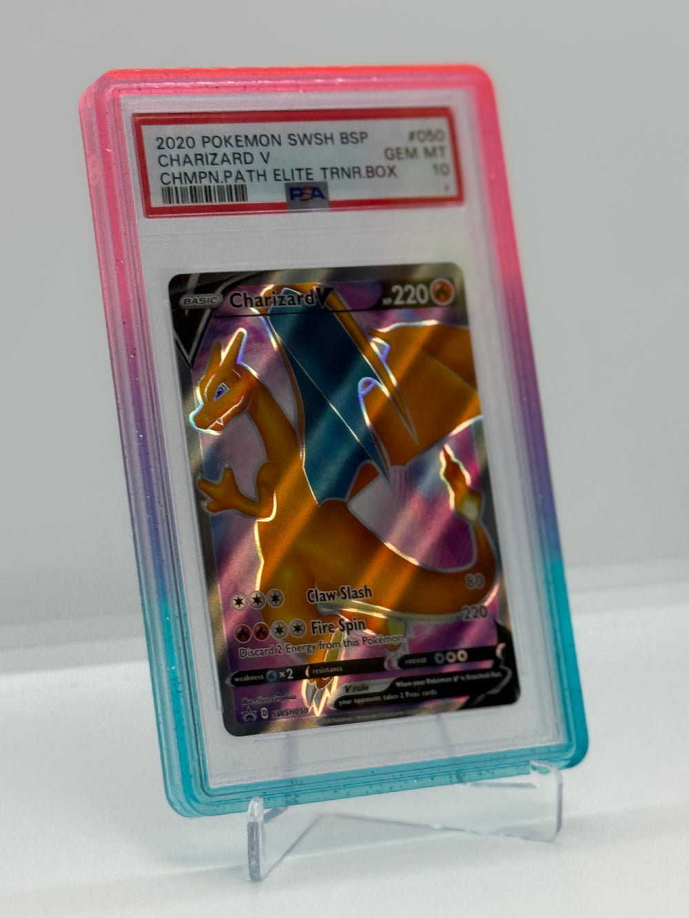 MADGuard TPU PSA Bumper Guard with Acrylic Plate – Flame to Frost Gradient