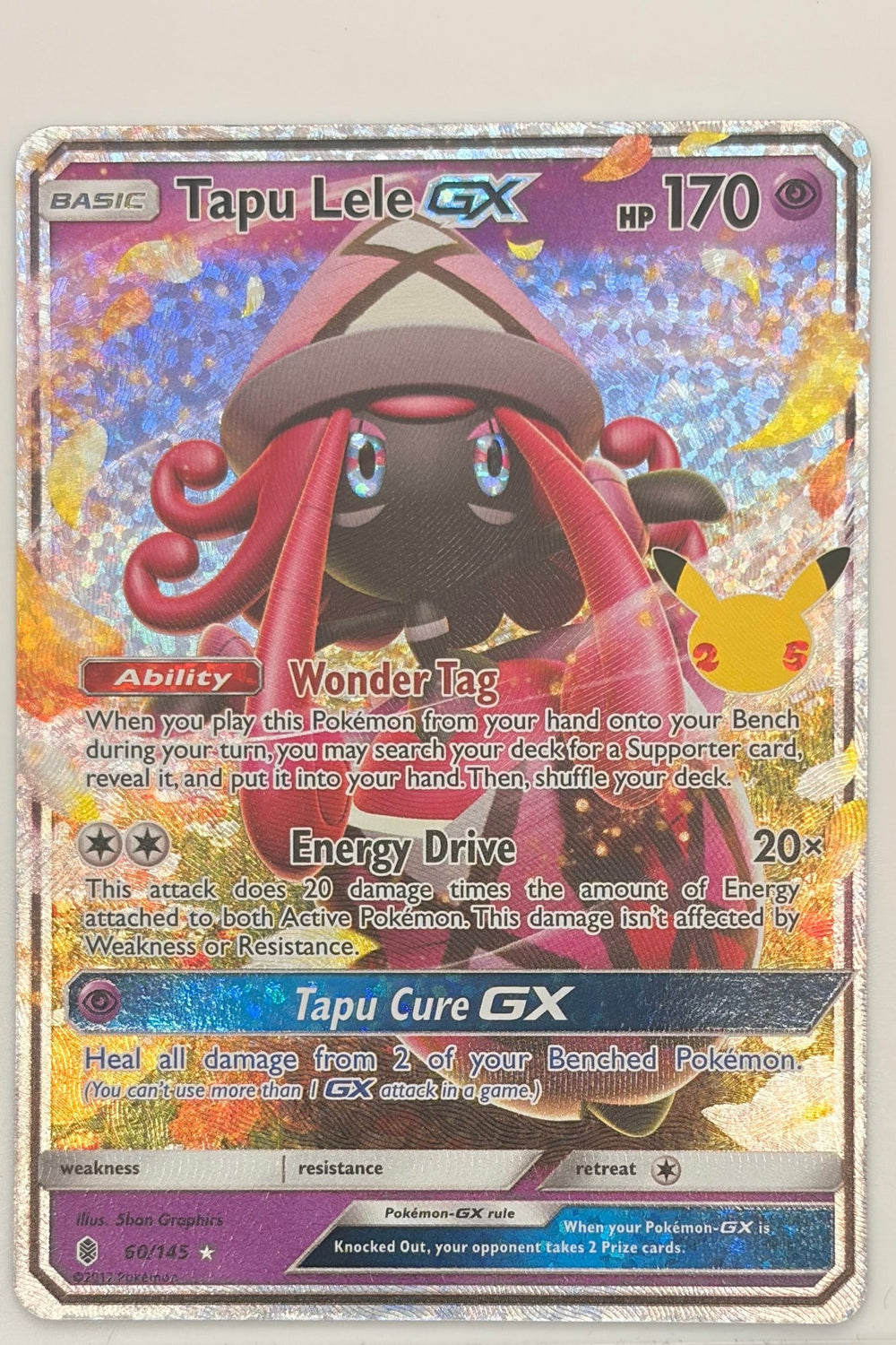 60/145 Tapu Lele-GX - Rare Holo