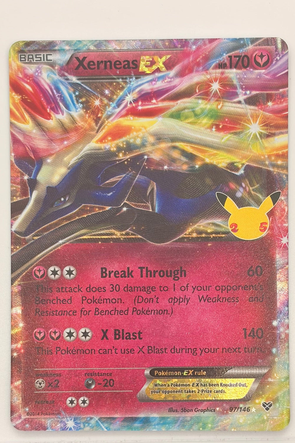 97/146 Xerneas-EX - Rare Holo