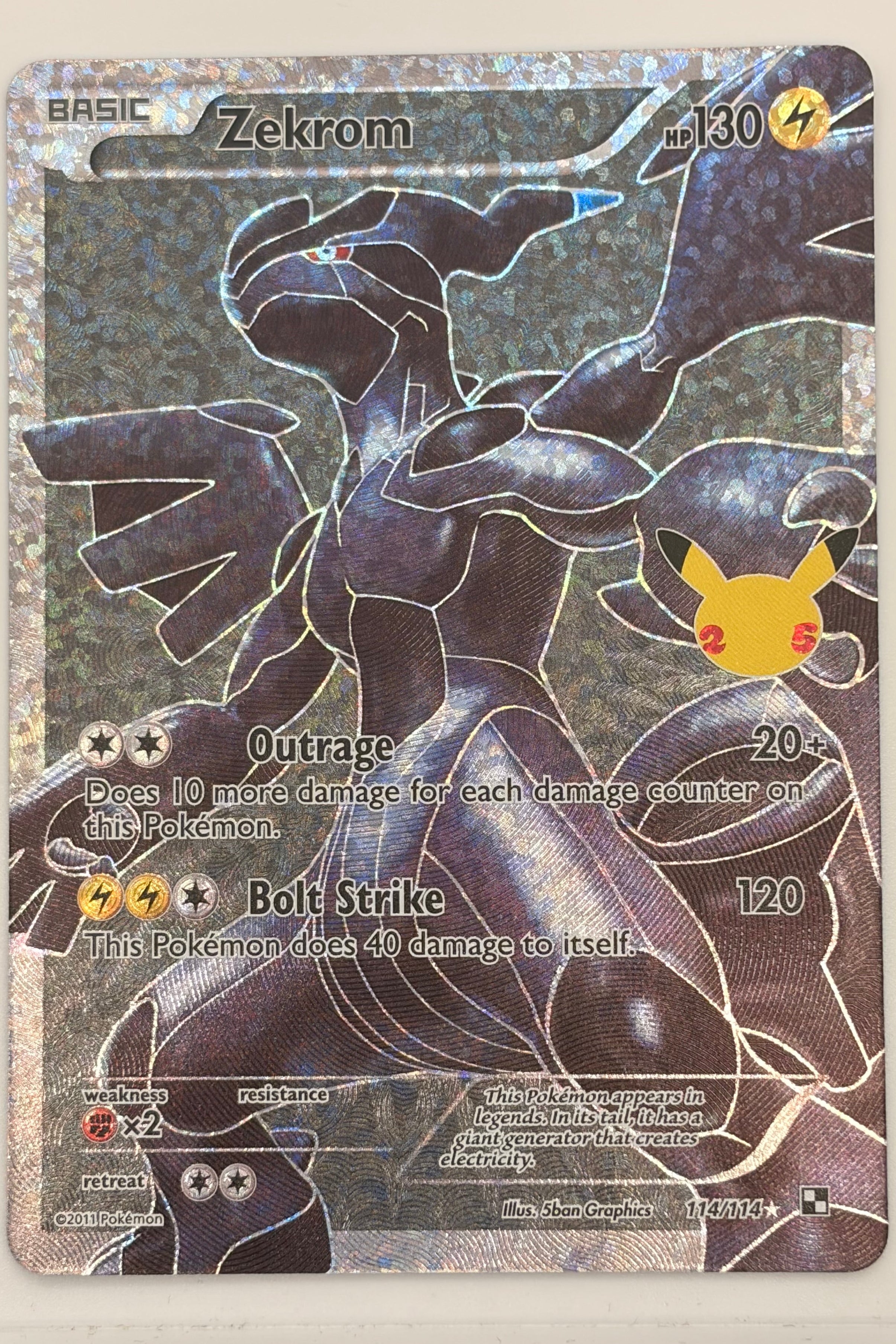 114/114 Zekrom - Rare Ultra