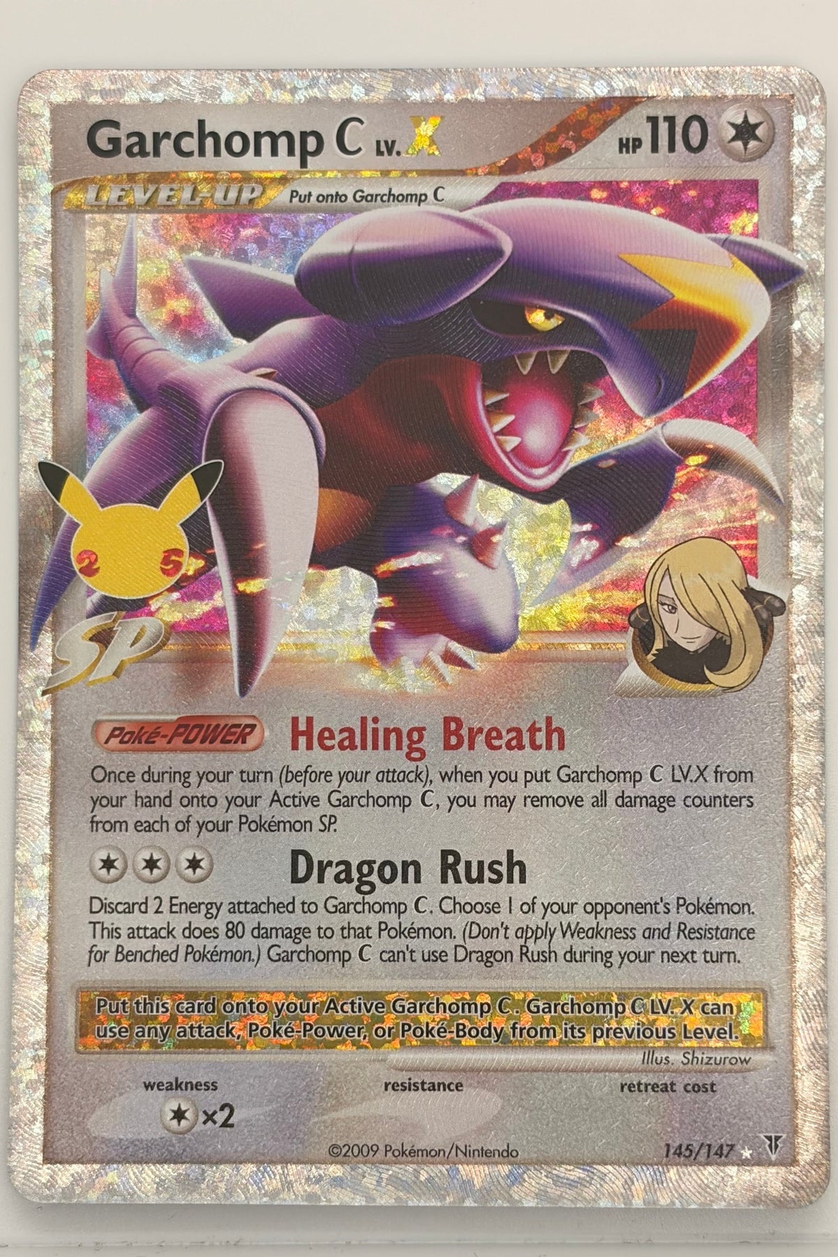 145/147 Garchomp C LV.X - Rare Holo