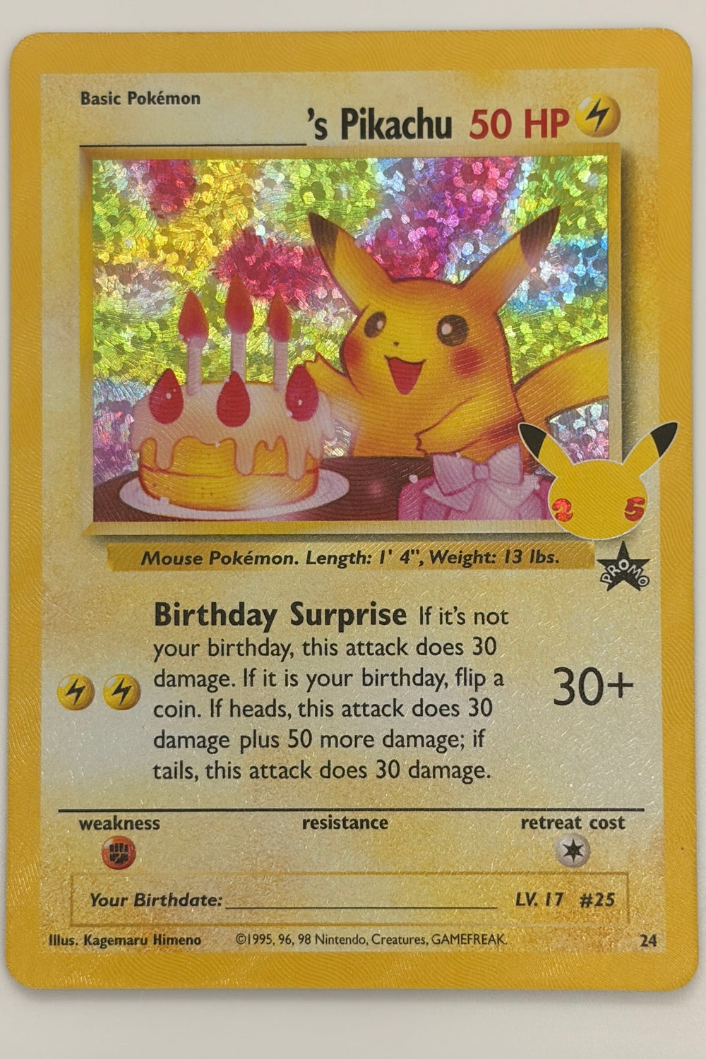 24 _'s Pikachu - Promo