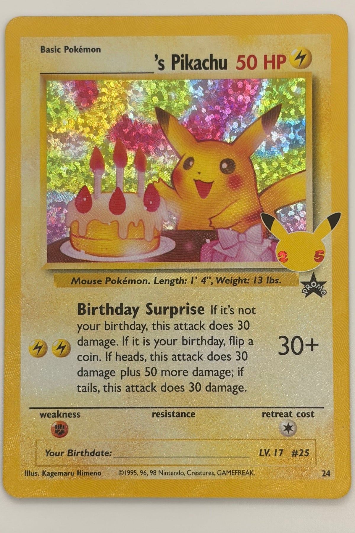 24 _'s Pikachu - Promo
