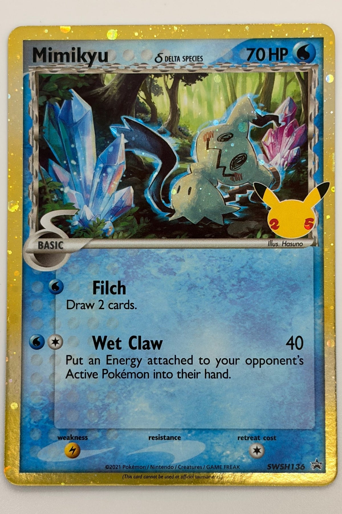 Mimikyu (Delta Species) SWSH136 Sword & Shield Promo NM