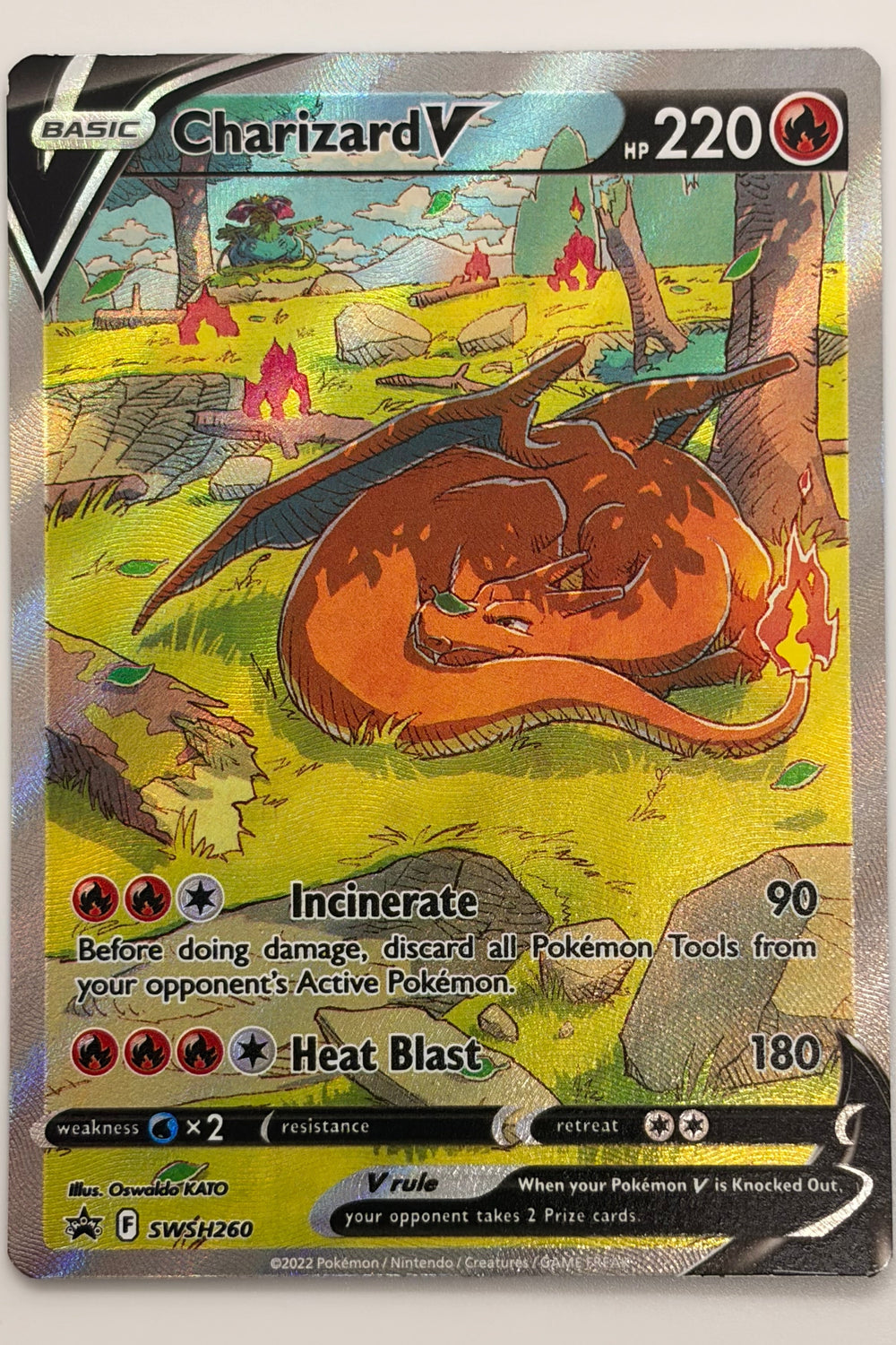 Charizard Vstar SWSH260 Sword & Shield Promo NM