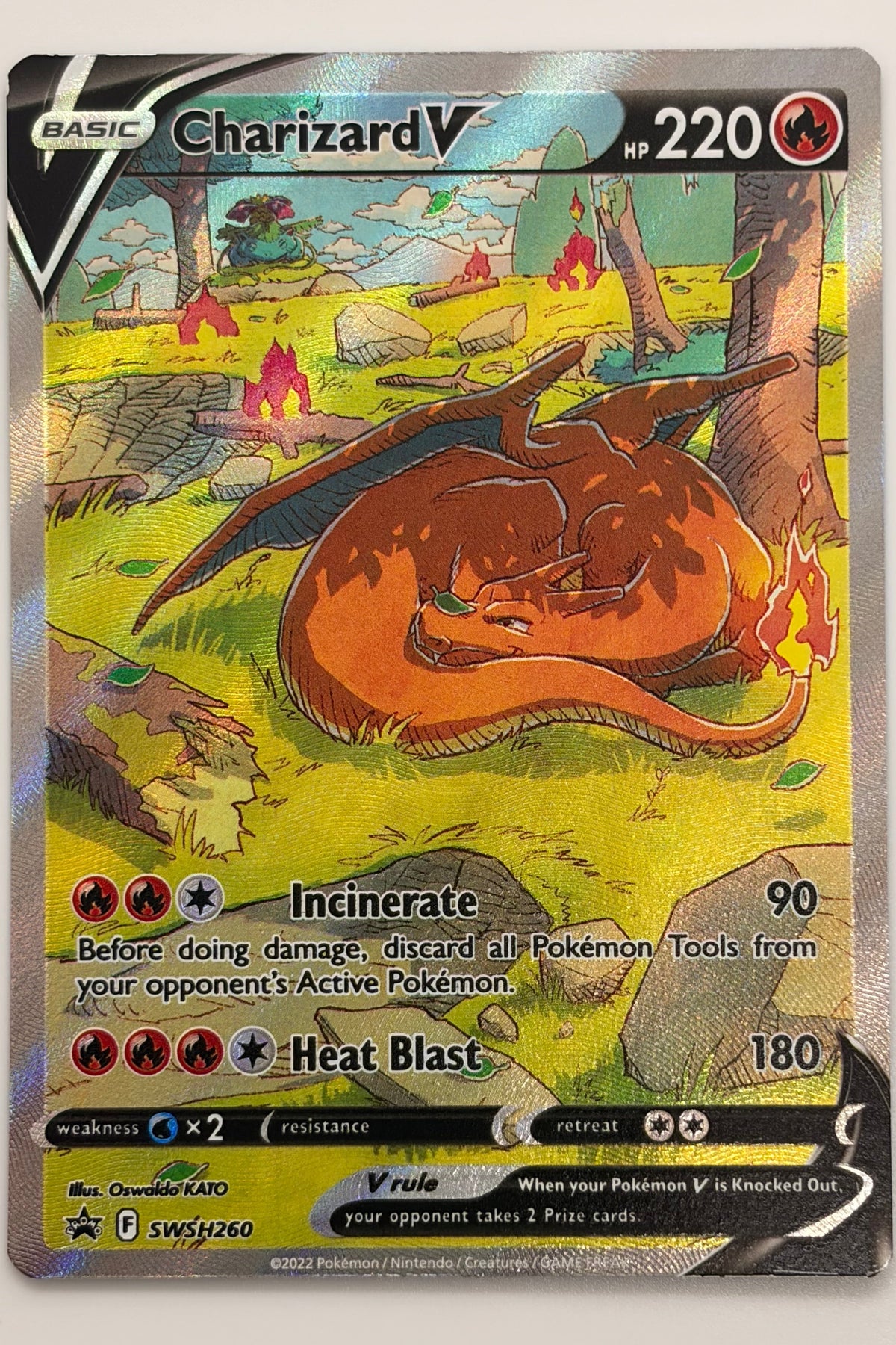 Charizard Vstar SWSH260 Sword & Shield Promo NM