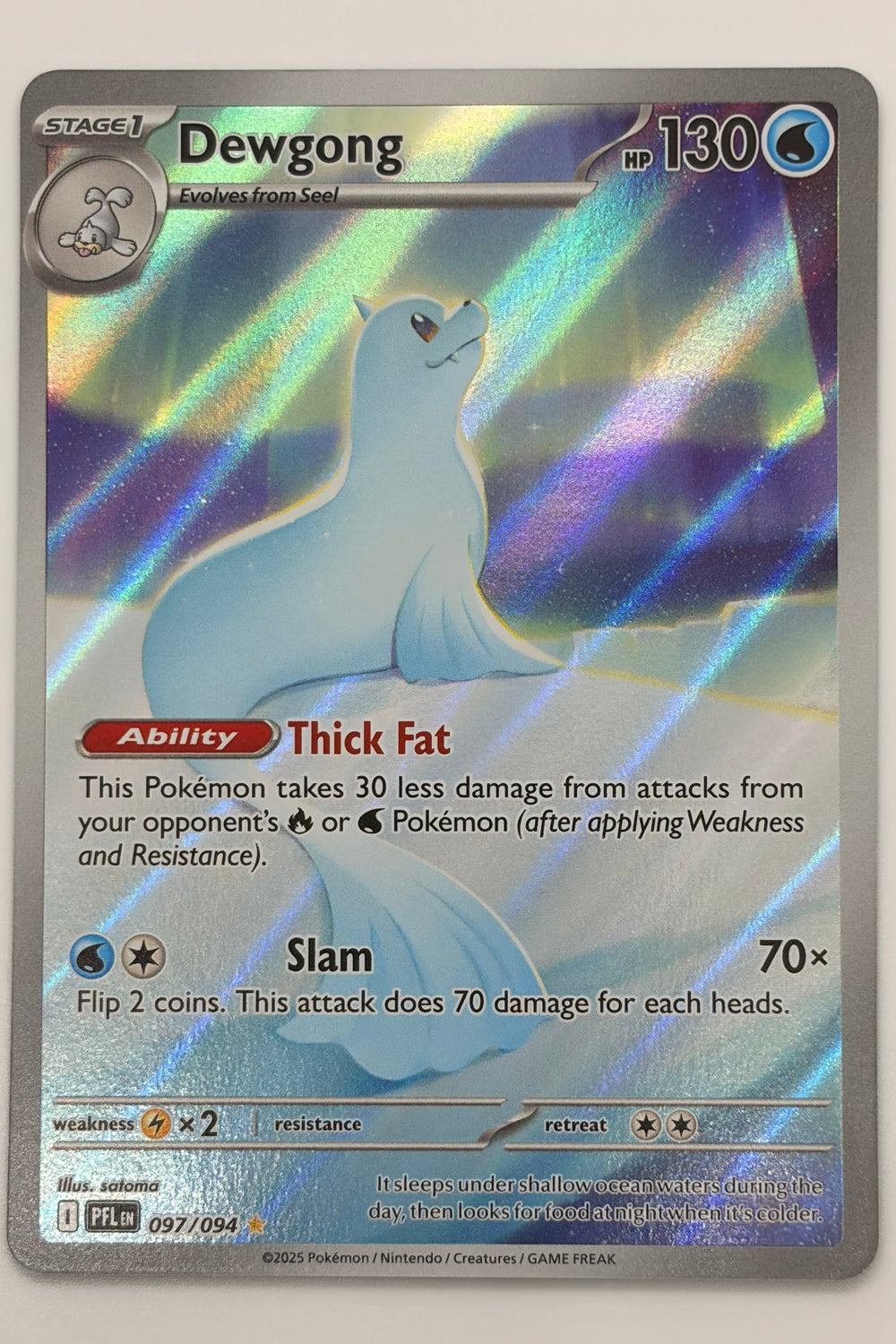 097/094 Dewgong - Illustration Rare