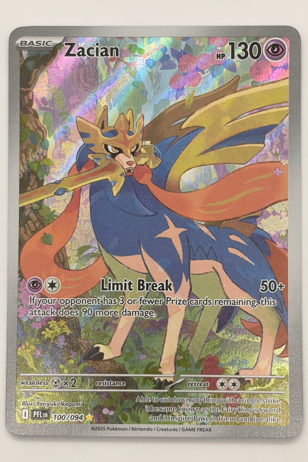 100/094 Zacian - Illustration Rare