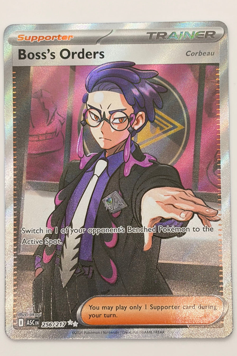 256/217 Boss's Orders - Ultra Rare