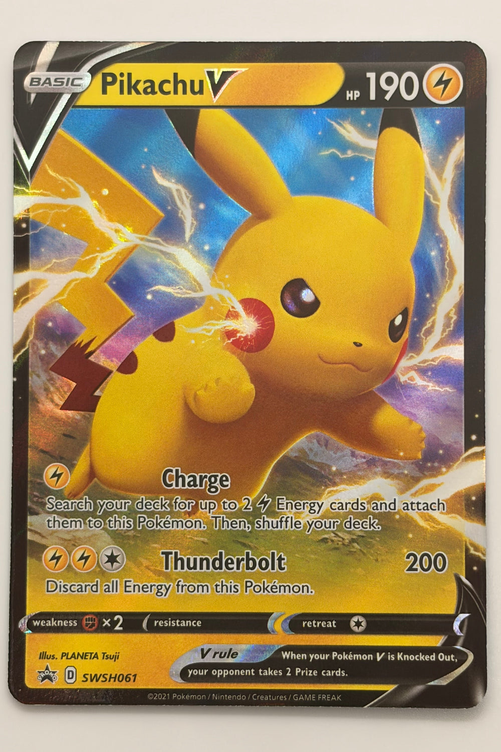 Pikachu SWSH061 Sword & Shield Promo NM