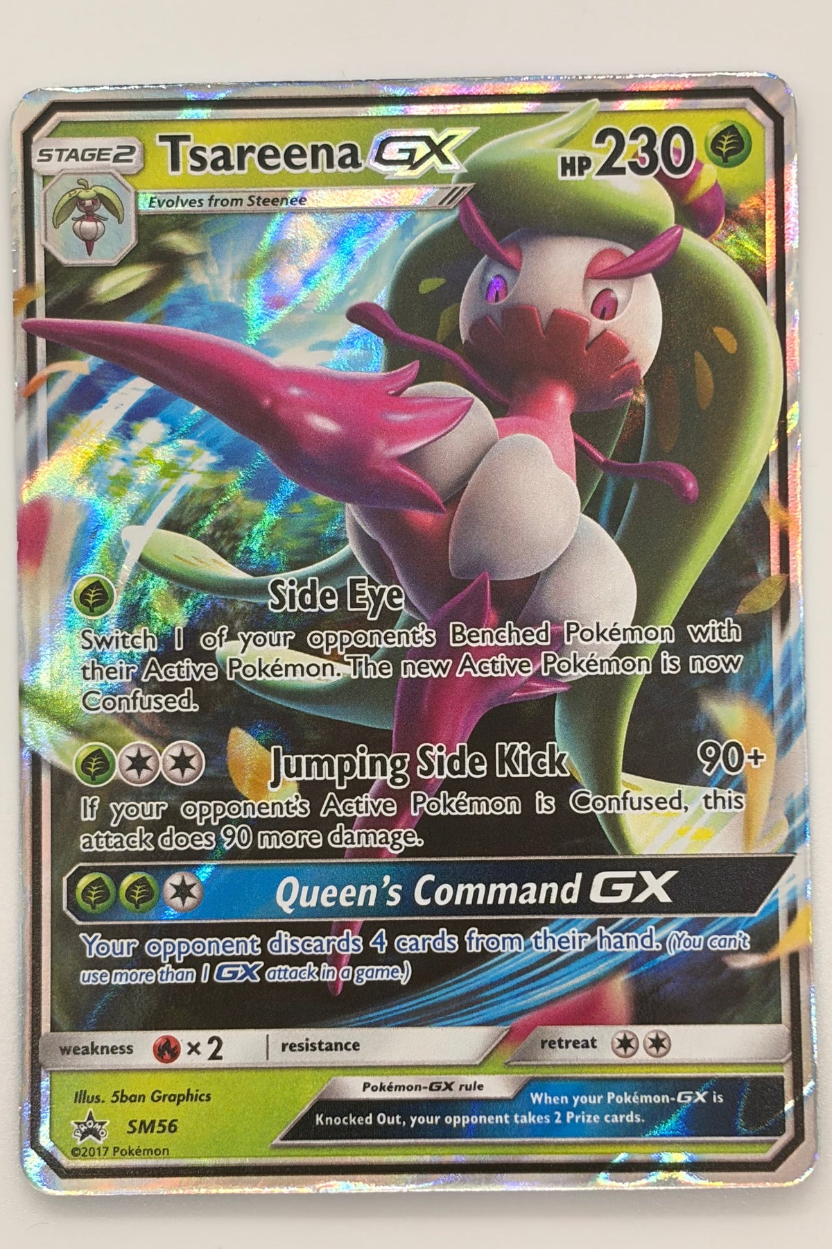 Tsareena GX SM56 Sun & Moon Promo LP