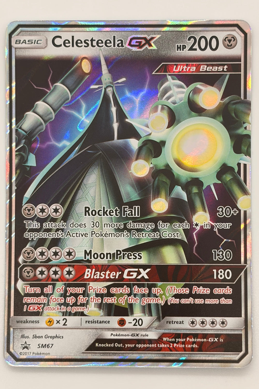 Celesteela GX SM67 Sun & Moon Promo NM