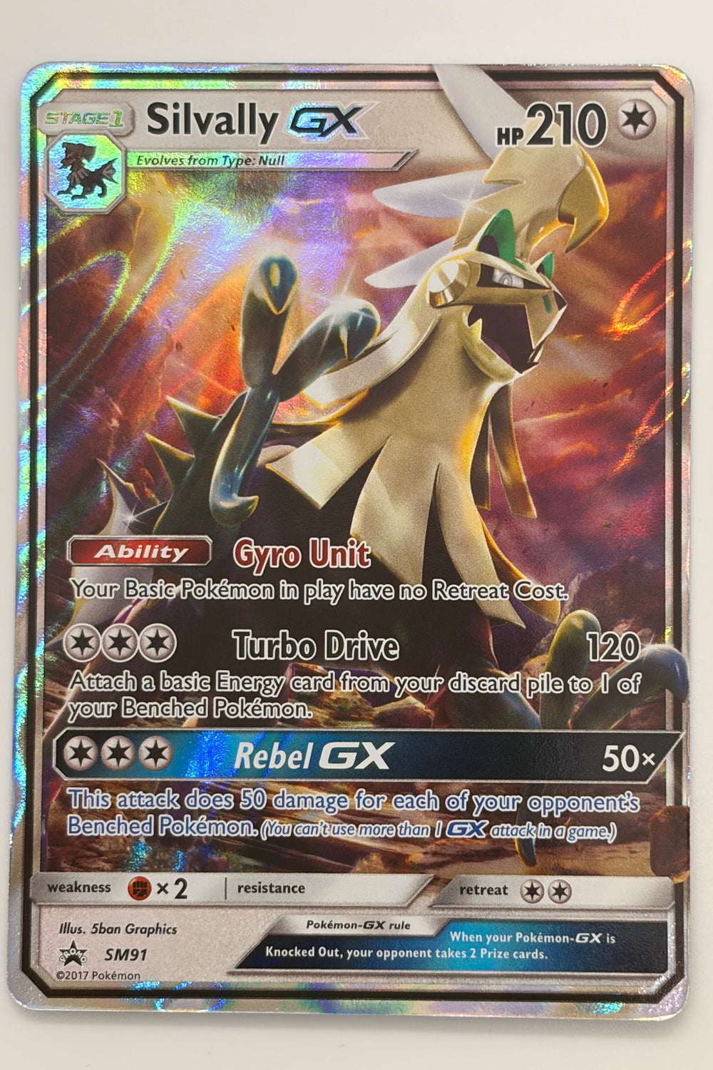 Silvally GX SM91 Sun & Moon Promo NM