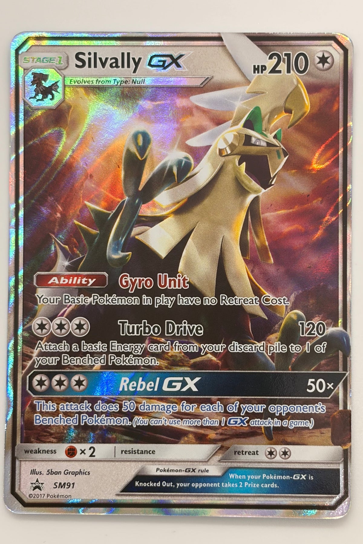 Silvally GX SM91 Sun & Moon Promo NM