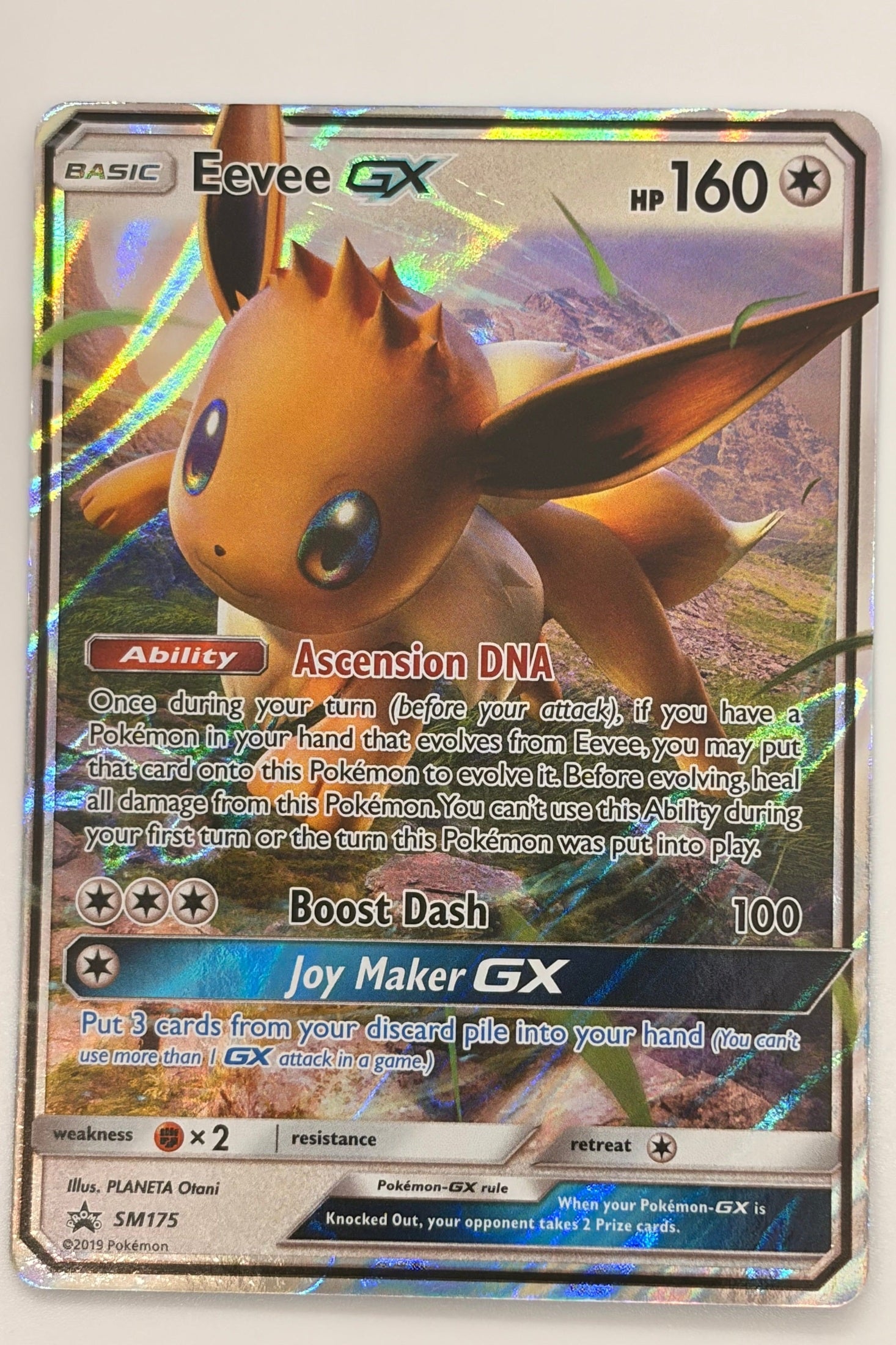 Eevee GX SM175 Sun & Moon Promo NM