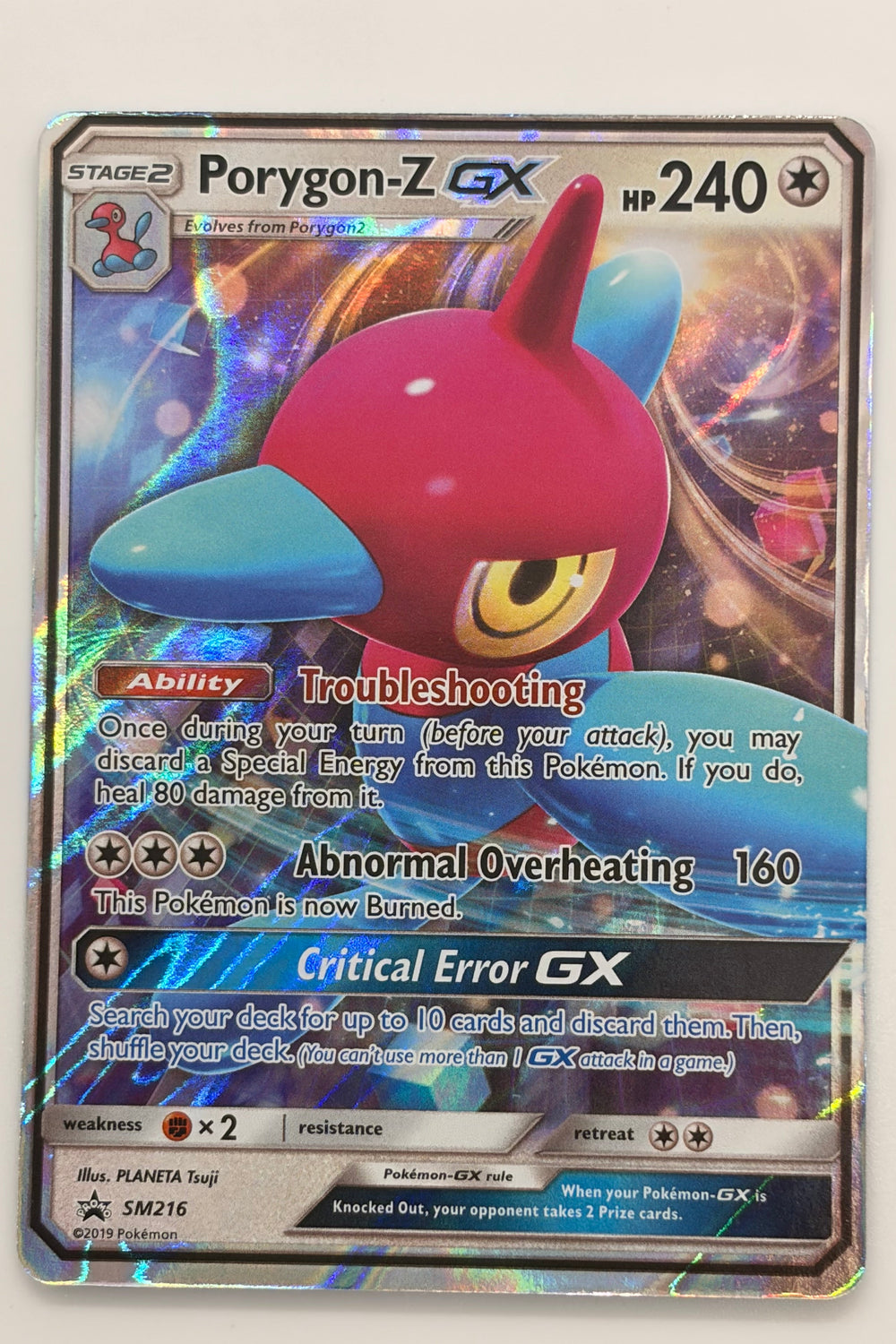 Porygon-Z GX SM216 Sun & Moon Promo NM