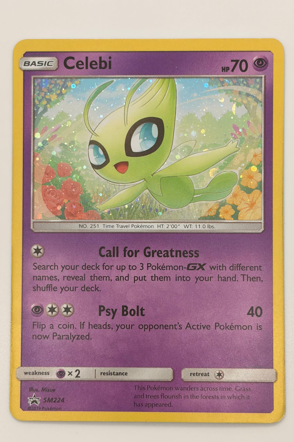 Celebi SM224 Sun & Moon Promo NM