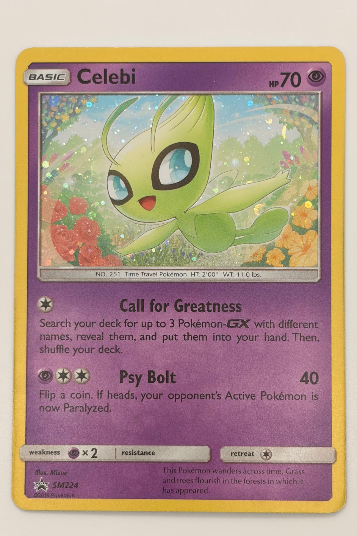 Celebi SM224 Sun & Moon Promo NM