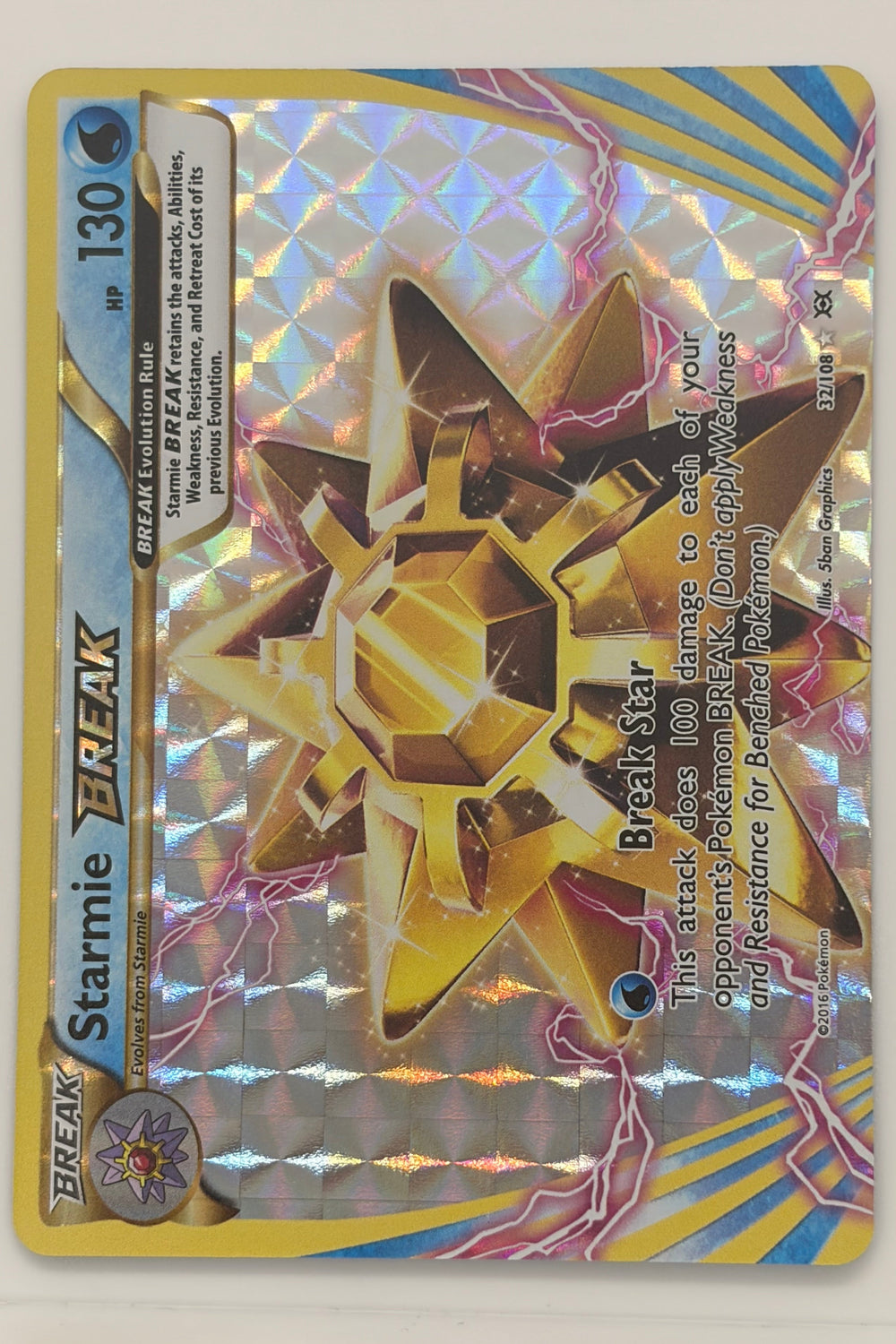 Starmie BREAK 32/108 XY Evolutions Ultra Rare NM