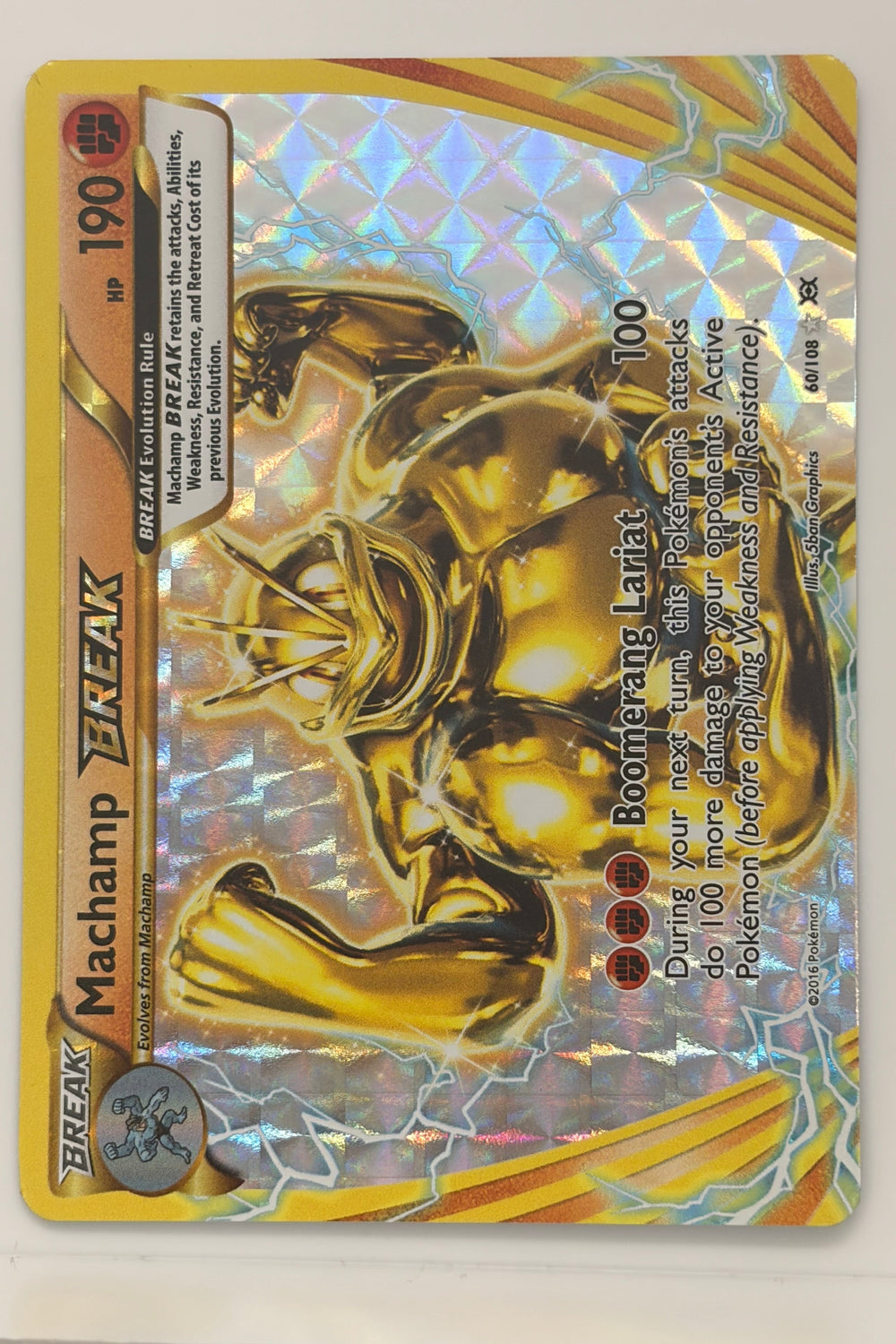 Machamp BREAK 60/108 XY Evolutions Ultra Rare NM