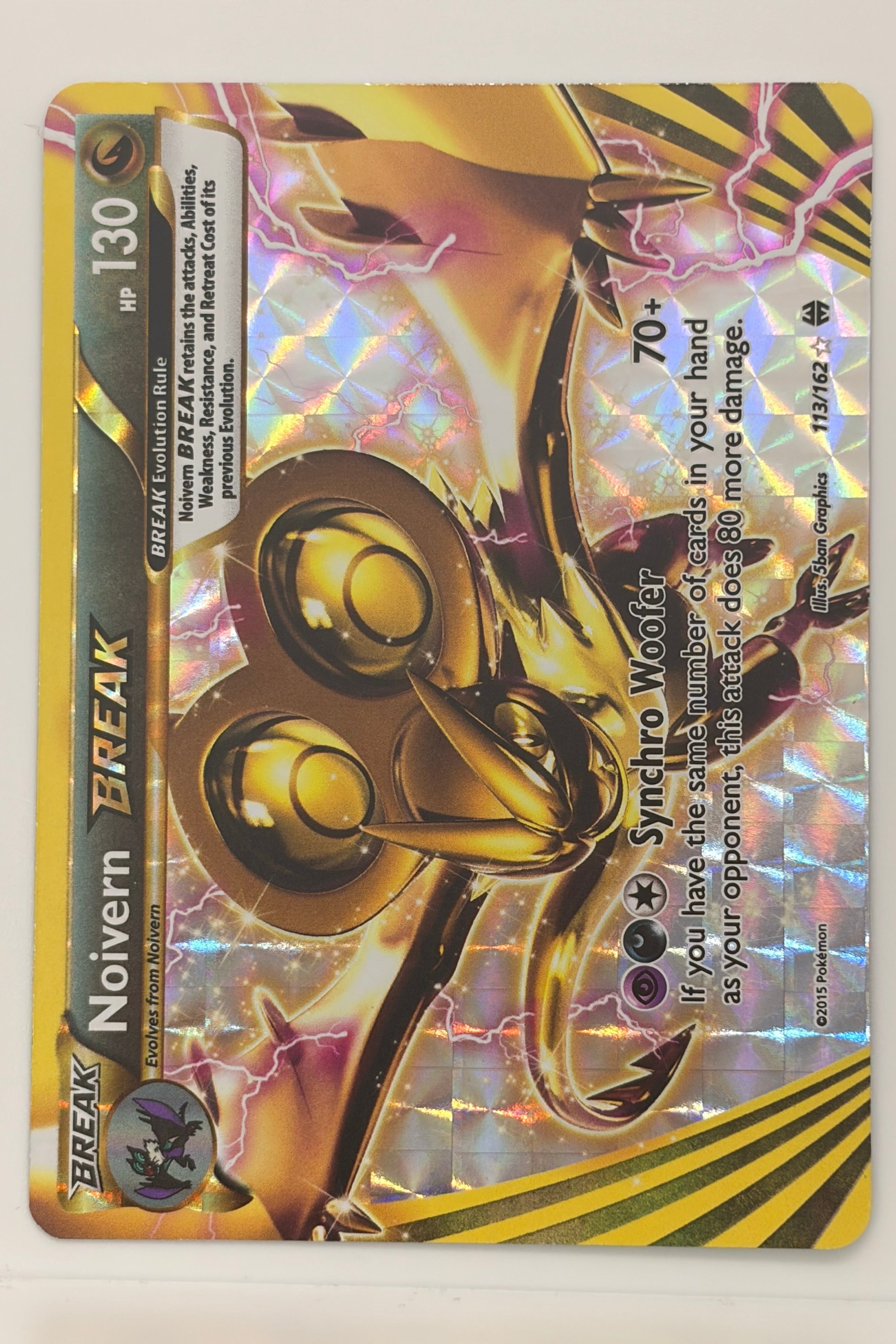 Noivern BREAK 113/162 XY BREAKthrough Ultra Rare LP