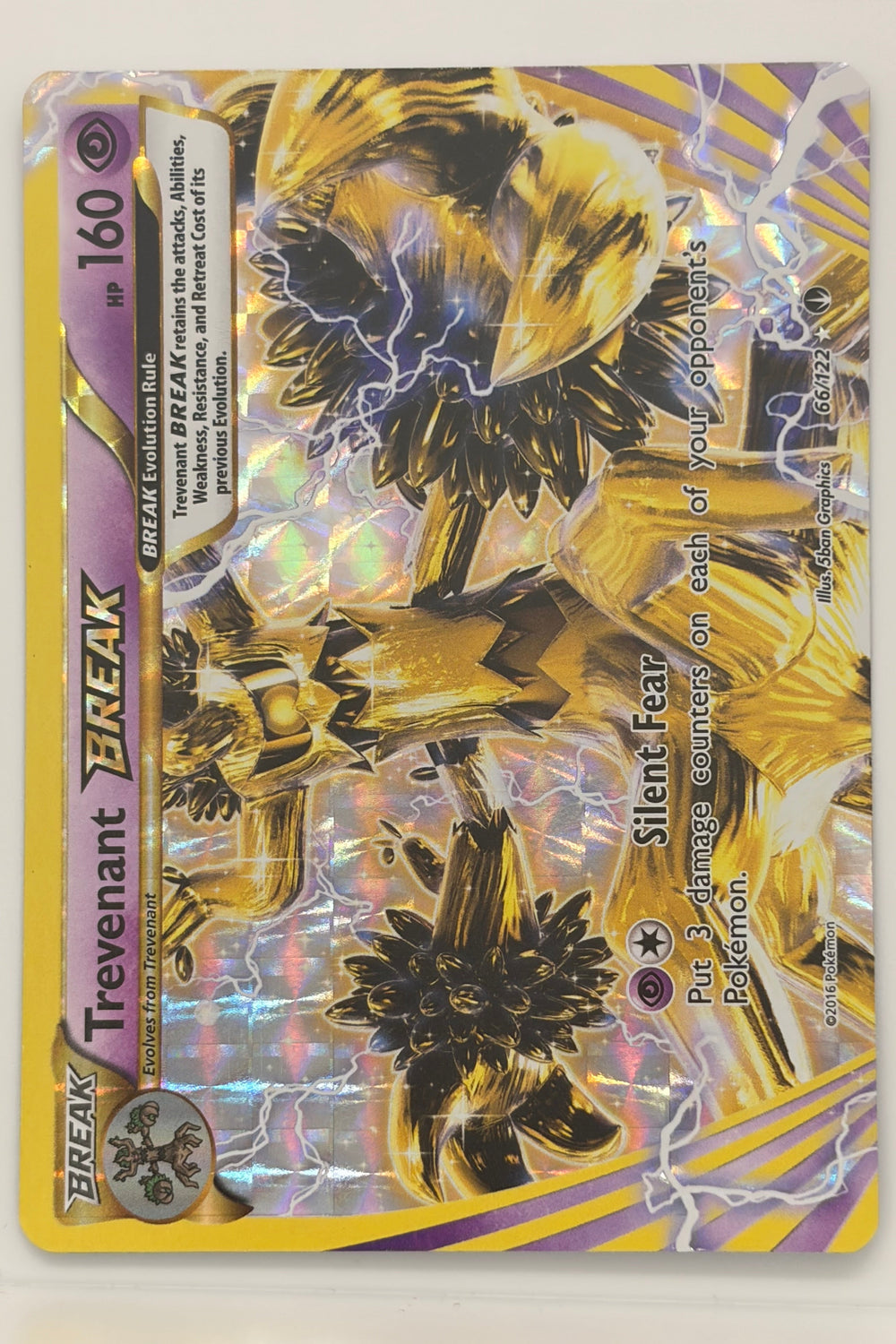 Trevenant BREAK 66/122 XY BREAKpoint Ultra Rare LP